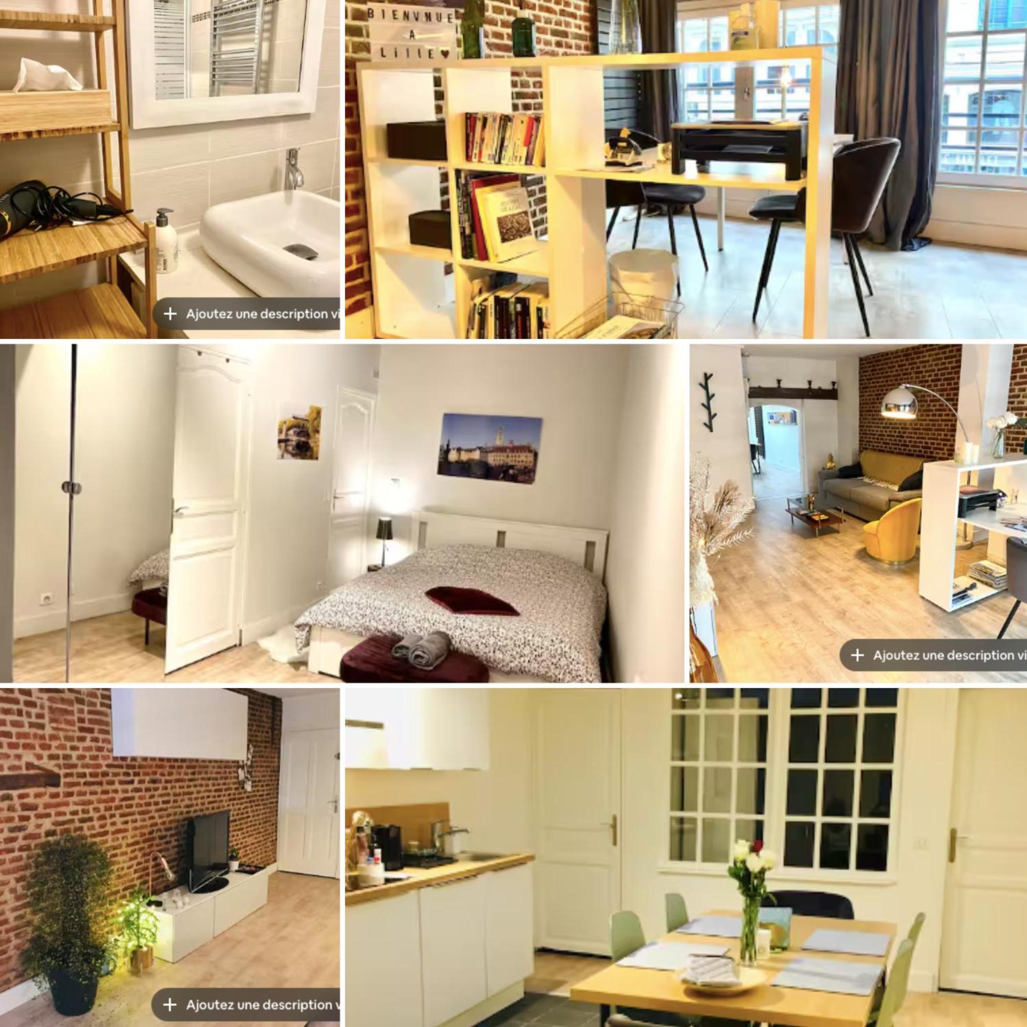 Appartement Heloise, Le Charme Du Vieux-Лил Екстериор снимка